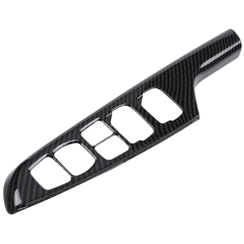 Автомобильный подлокотник из углеродного волокна дверь окно переключатель