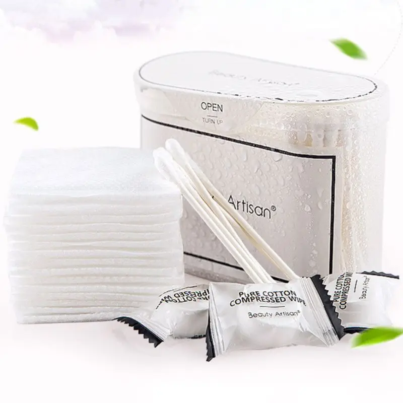 3-в-1 путешествия Портативный средство для снятия макияжа с дорожный набор