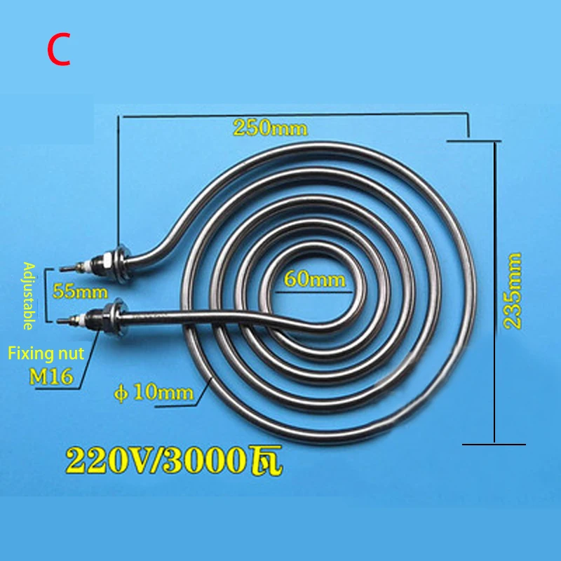 Электрическая плита катушкой нагревательный элемент спиральная катушка