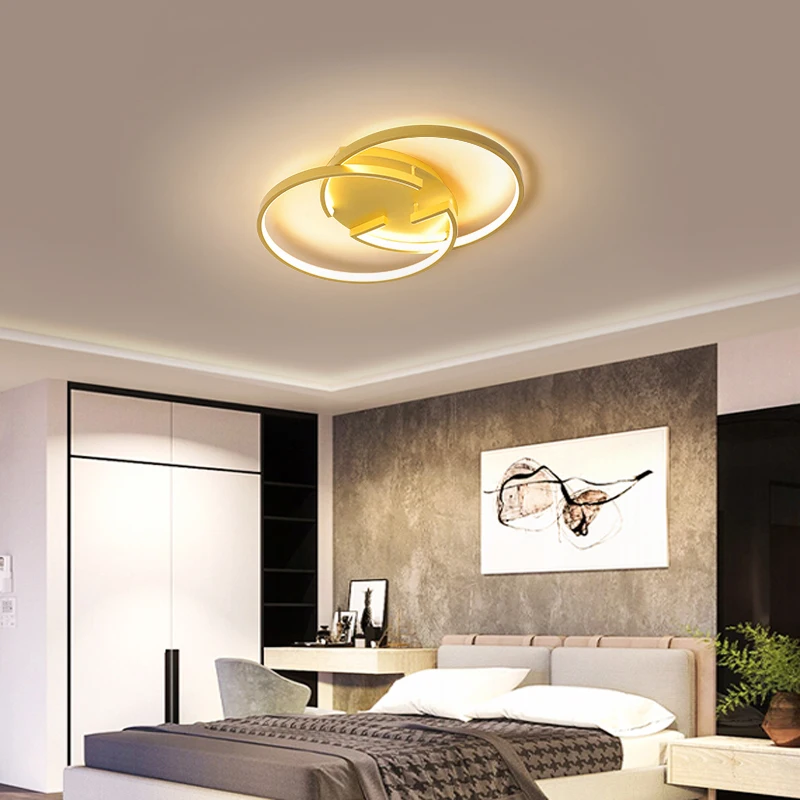 Chandelierrec AC90-260V потолочные люстры светильники Современные светодиодные люстры Гостиная Спальня низкие потолки канделябро