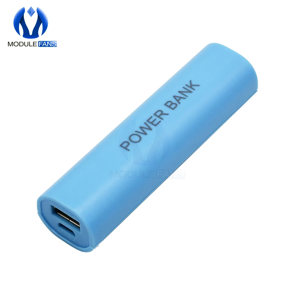 1x18650 USB мобильный Банк питания зарядное устройство чехол DIY коробка для сотового