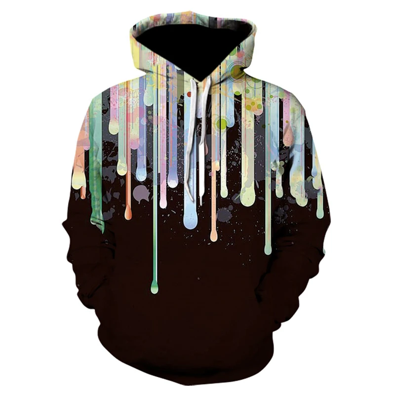 

3d hoodie psychedelic sweatshirt men's element hooded casual fashion hoodie graffiti hoodie print funny 3d print