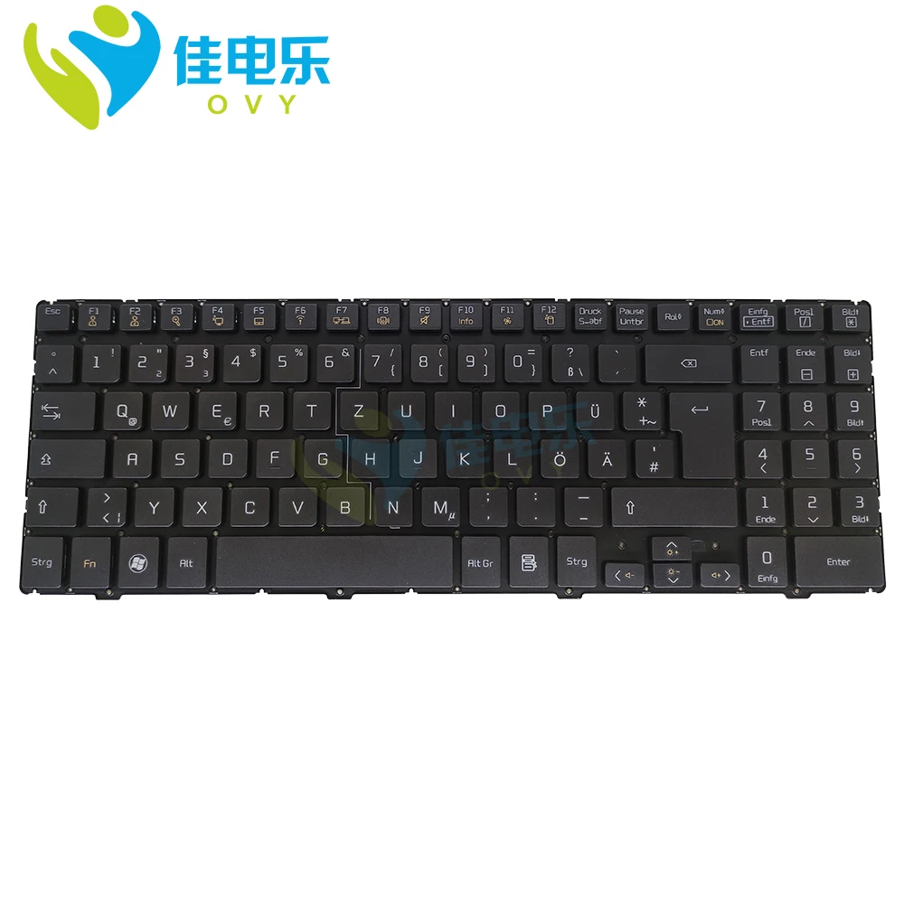 OVY GR Замена клавиатур для LG QLM P510 P530 черная AEQLMG00010 2B 03008Q100 GE Немецкая оригинальная клавиатура для ноутбука PC новая.