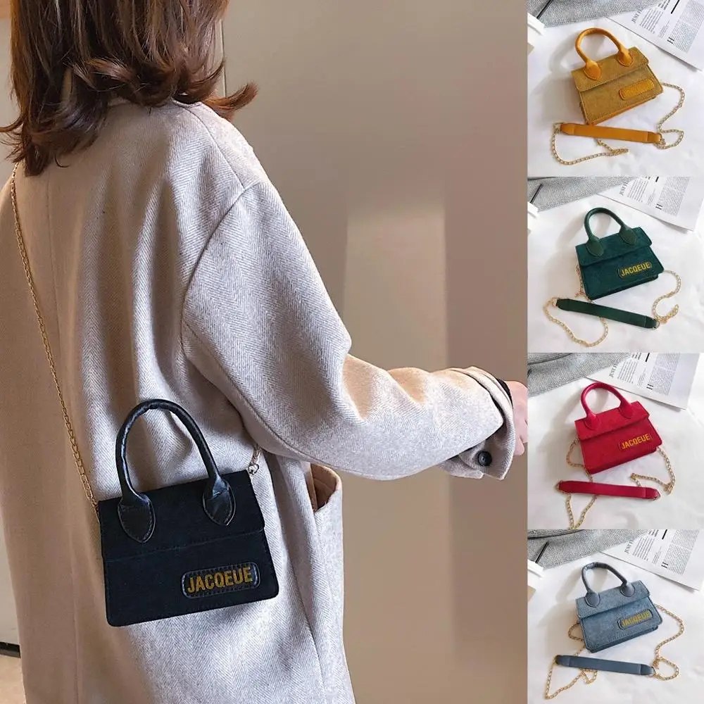 Женская мини сумка через плечо простая новая матовая модная Джокер Простой