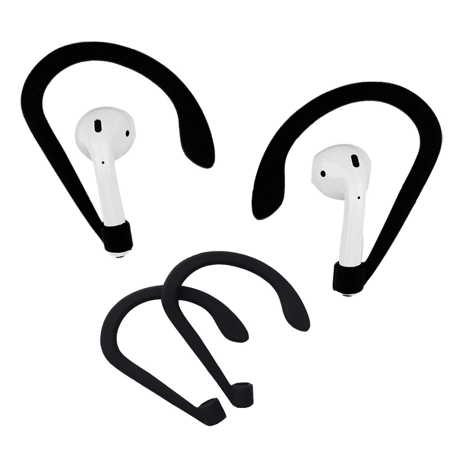 Силиконовые ушные крючки для Airpods Pro спортивный держатель с защитой от потери