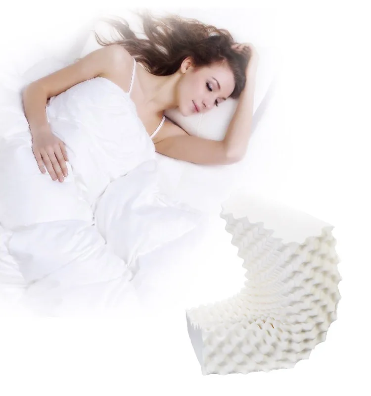 

Latex Pillow Neck Protection Single Cervical Pillow Rubber Memory Pillow Adult Pillow Anti-mite Spike Pillow