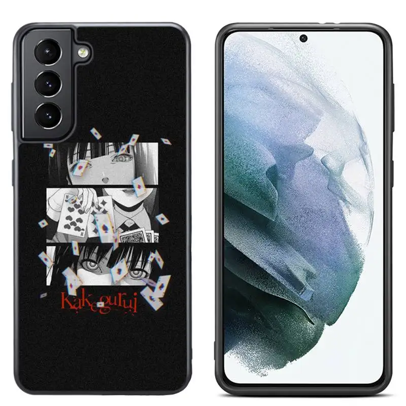 

Japanese Anime Kakegurui Jabami Yumeko Phone Case For Samsung S7 S8 S9 S10 S20 ULTRA Plus PC Cover Fundas Coque
