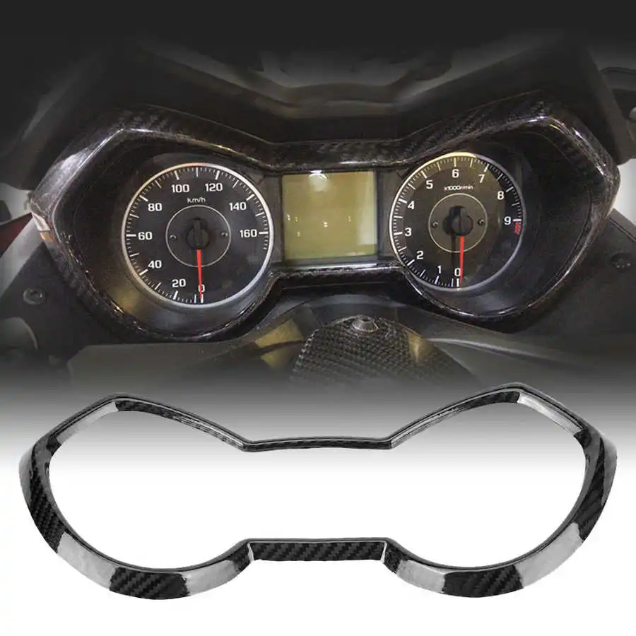 

1Pcs Carbon Fiber Dashboard Panel Cover Motorcycle Decoration Fit for Yamaha xmax300 Motorcycle Ornamental Motorcycle Accessory