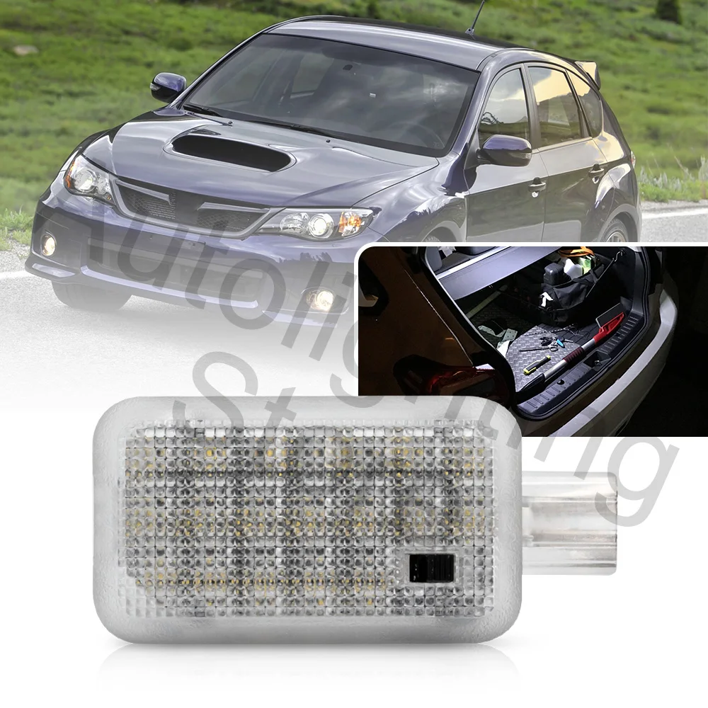 Lámparas LED para maletero de coche, luz de cortesía para Subaru Impreza WRX STI Hatchback XV Exiga 12-14, 1 ud.