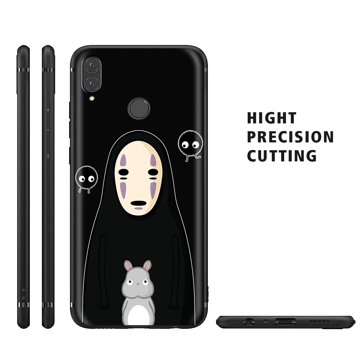 YIMAOC Spirited Away No Face Case for Huawei Mate 30 20 Honor Y7 7a 7c 8c 8x 9 10 Nova 3i 3 Lite Pro Y6 2018 P30 P smart | Мобильные