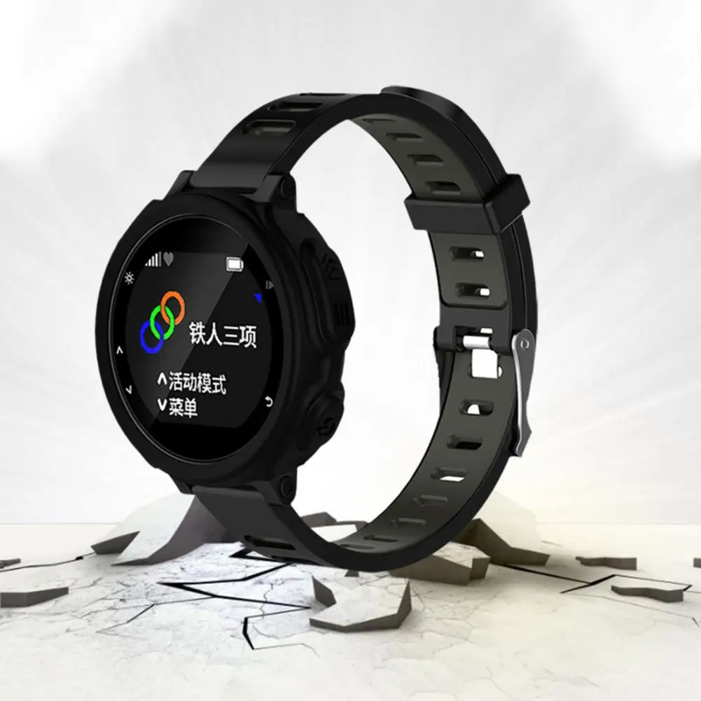 Сменный защитный чехол для смарт-часов Garmin Forerunner 235 735XT универсальный силиконовый