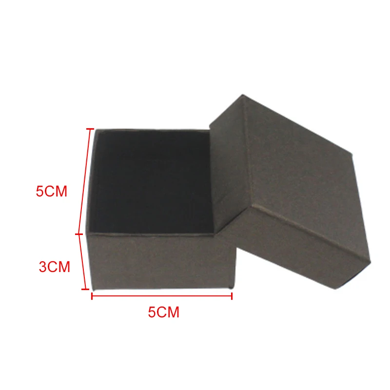 Квадратная коробка для обручальных колец ювелирный дисплей ювелирные серьги