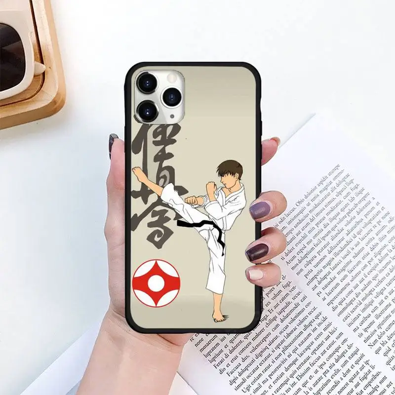 

Oyama Kyokushin Karate Phone Case for iPhone 11 12 pro XS MAX 8 7 6 6S Plus X 5S SE 2020 XR mini