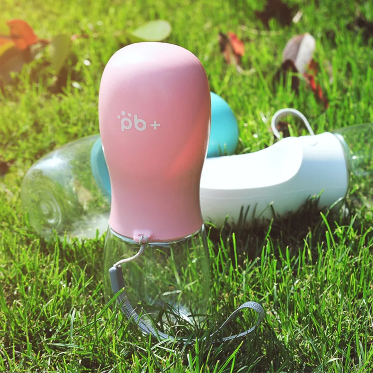 350/550 мл портативная бутылка для воды домашних собак путешествий кошек дозатор