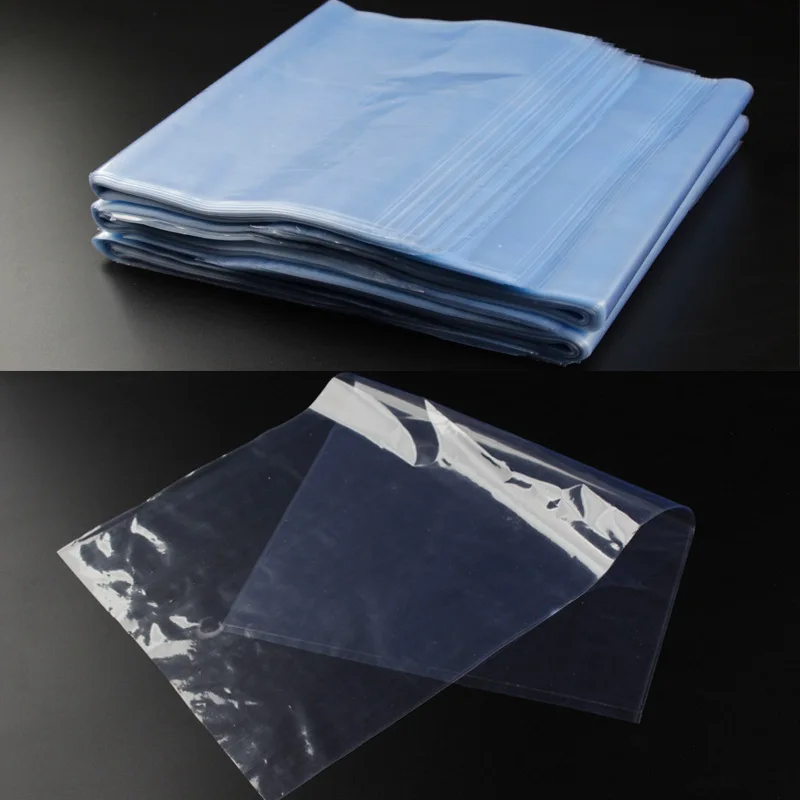 

100pcs Heat Shrinkable Film Shoes Bag Transparent Sealing Film Dustproof TV Air Condition Remote Control Waterproof Storage Bag