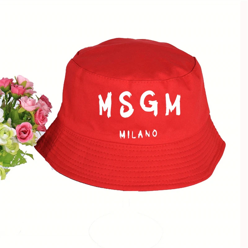 Панама с логотипом Msgm унисекс кепка высокого качества Летняя Спортивная Кепка