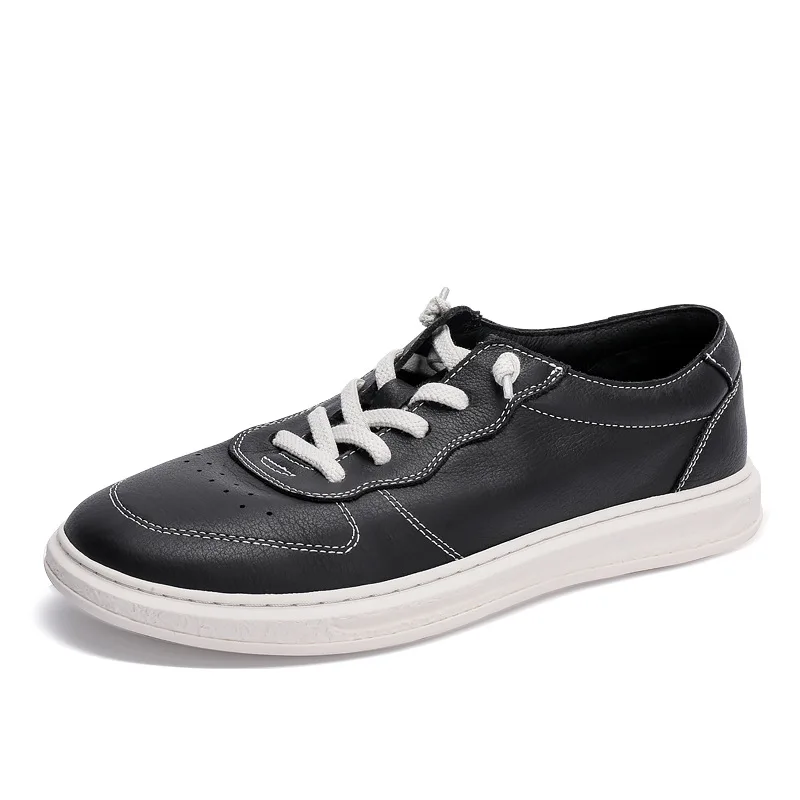 

Fashion Leisure Shoes Spring Autumn Men Handmade Shoes Men Sneakers Luxury Brand All-match Cowhide Boots Men Casual Shoes