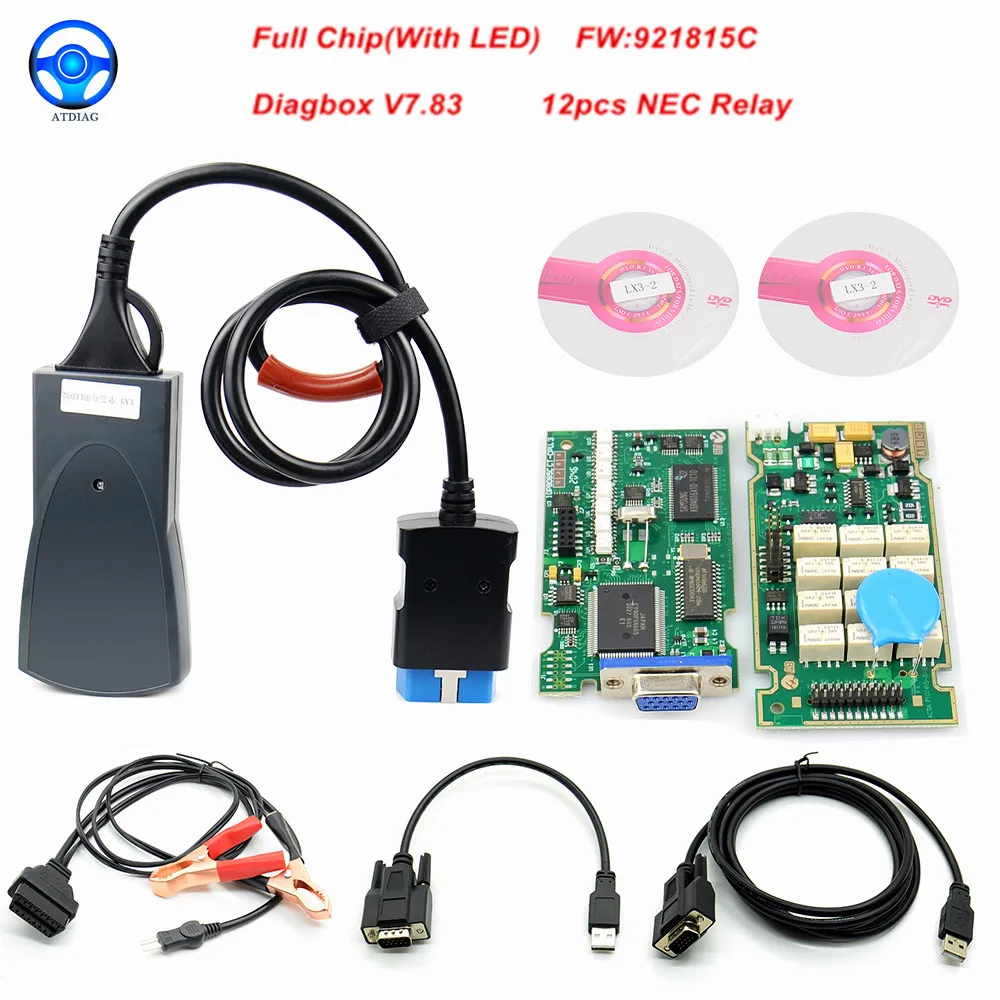 Full Chips Lexia 3 921815C New Diagbox V7.83 Lexia3 PP2000 V48/V25 Lexia-3 For Citroen/Pe*ugeot Car Diagnostic Tool | Автомобили и