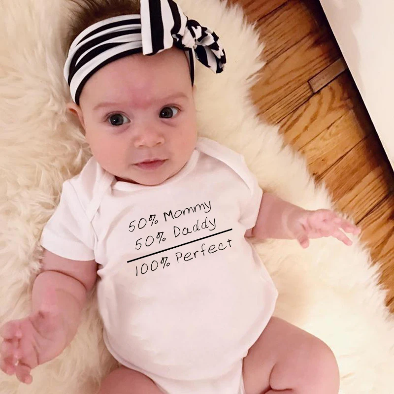 Детское боди с принтом Мама + папа | Мать и ребенок