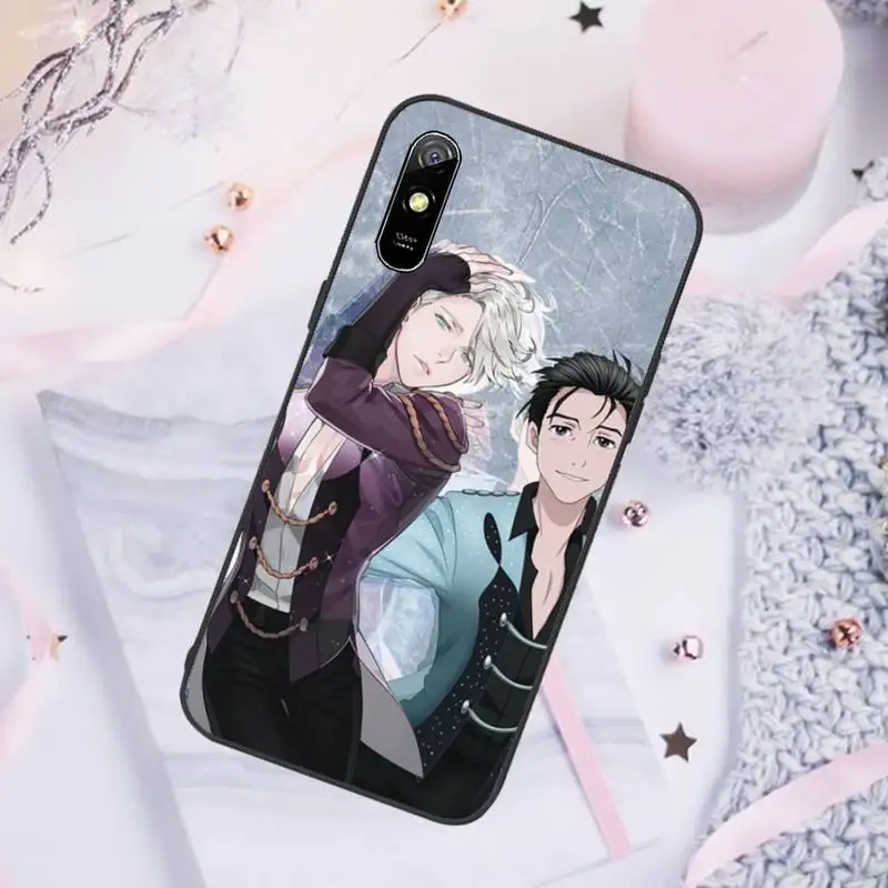 

Hot Yuri on Ice anime Phone Case For Xiaomi Redmi note 7 8 9 pro 8T 9A 9S Mi Note 10 Lite pro