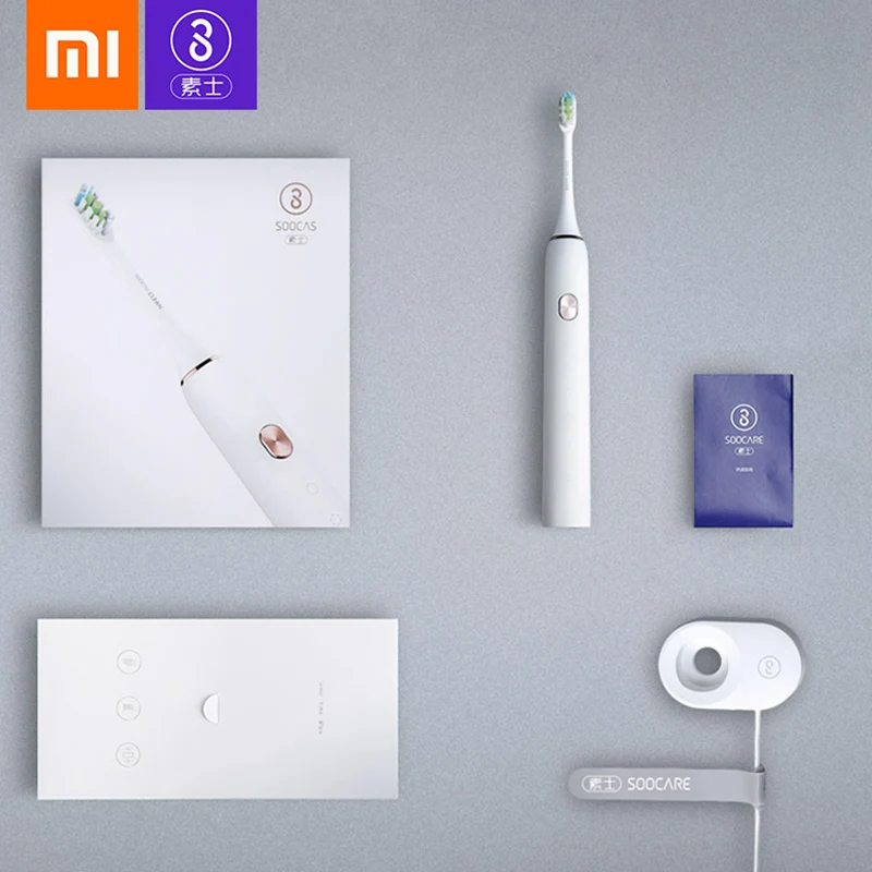 Xiaomi Soocas X3 sonic электрическая зубная щетка USB перезаряжаемая обновленная