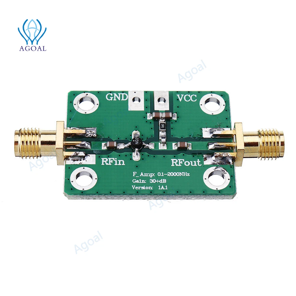 0 1-2000 МГц Радиочастотный усилитель широкополосный с высоким коэффициентом