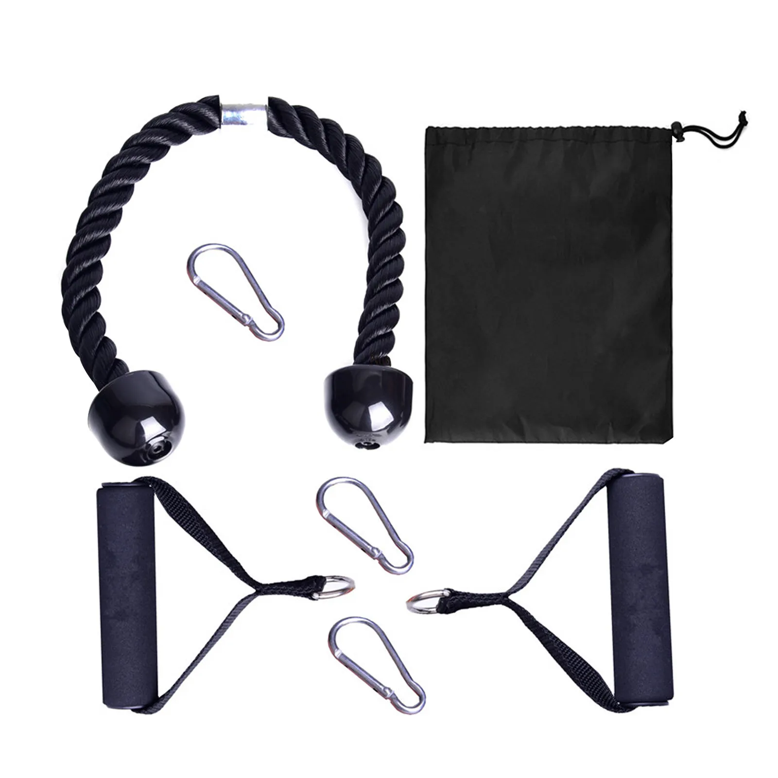 7 In 1 Gyms Elastic Workout Pull Rope Resistance Bands Set Yoga Expander Fitness Exercise Rubber Tubes Arm | Спорт и развлечения