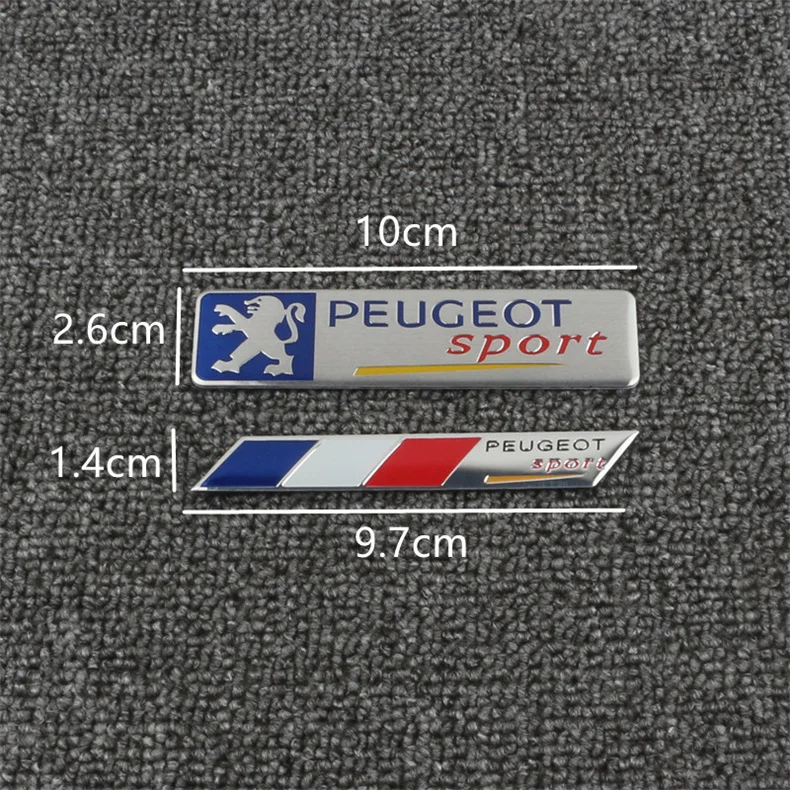 Наклейка из сплава для кузова автомобиля Спортивная Задняя эмблема значок
