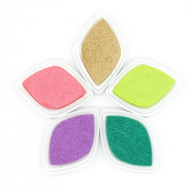 1PC 15 Colors Choice DIY Scrapbooking Card Making Tools Ink Pad Stamps Sealing Decoration Vintage Crafts Decor 5.1*3.7cm | Дом и сад