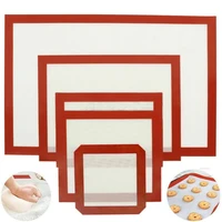 multi size silicone baking mat sheet silicone mat for rolling dough pad non stick oven patisserie baking accessories tools