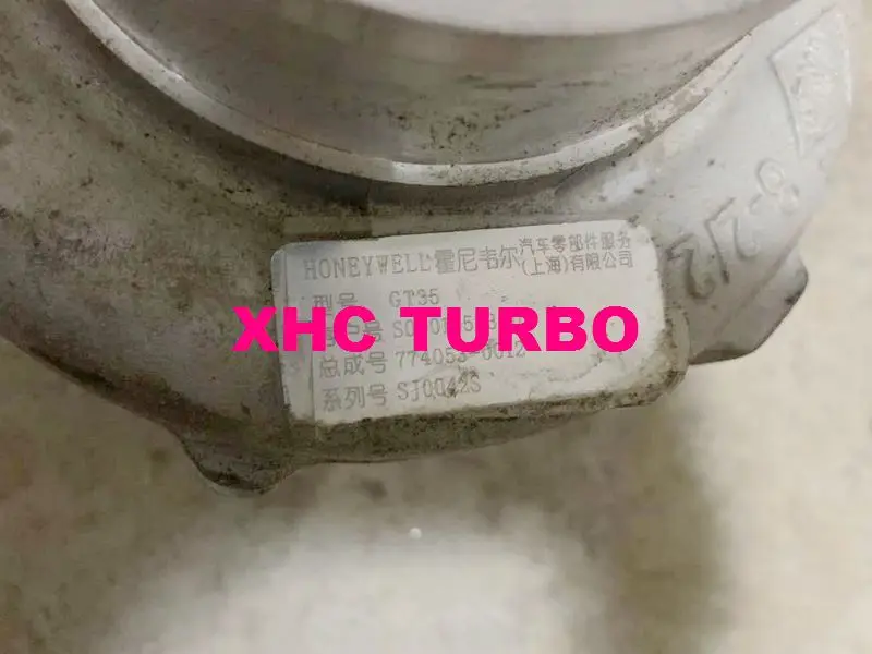 Новый оригинальный турбокомпрессор GARRETT GT35 774053-0012 S00013583 + 01 для дизеля Шанхай |