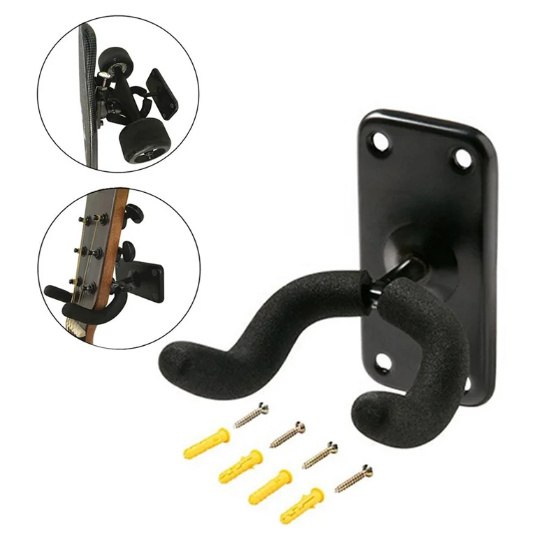 Железная настенная вешалка с плоской пластиной запчасти для скейтборда