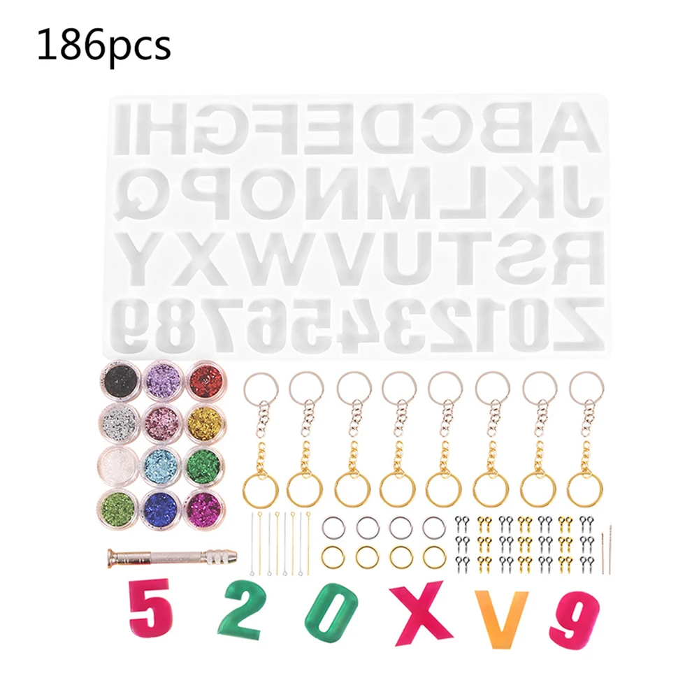 1 комплект набор силиконовых форм из эпоксидной смолы Alpha инструменты для литья