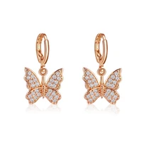 2021 new trend fashion butterfly earrings female cute temperament lady party jewelry girls holiday decoration friends gifts