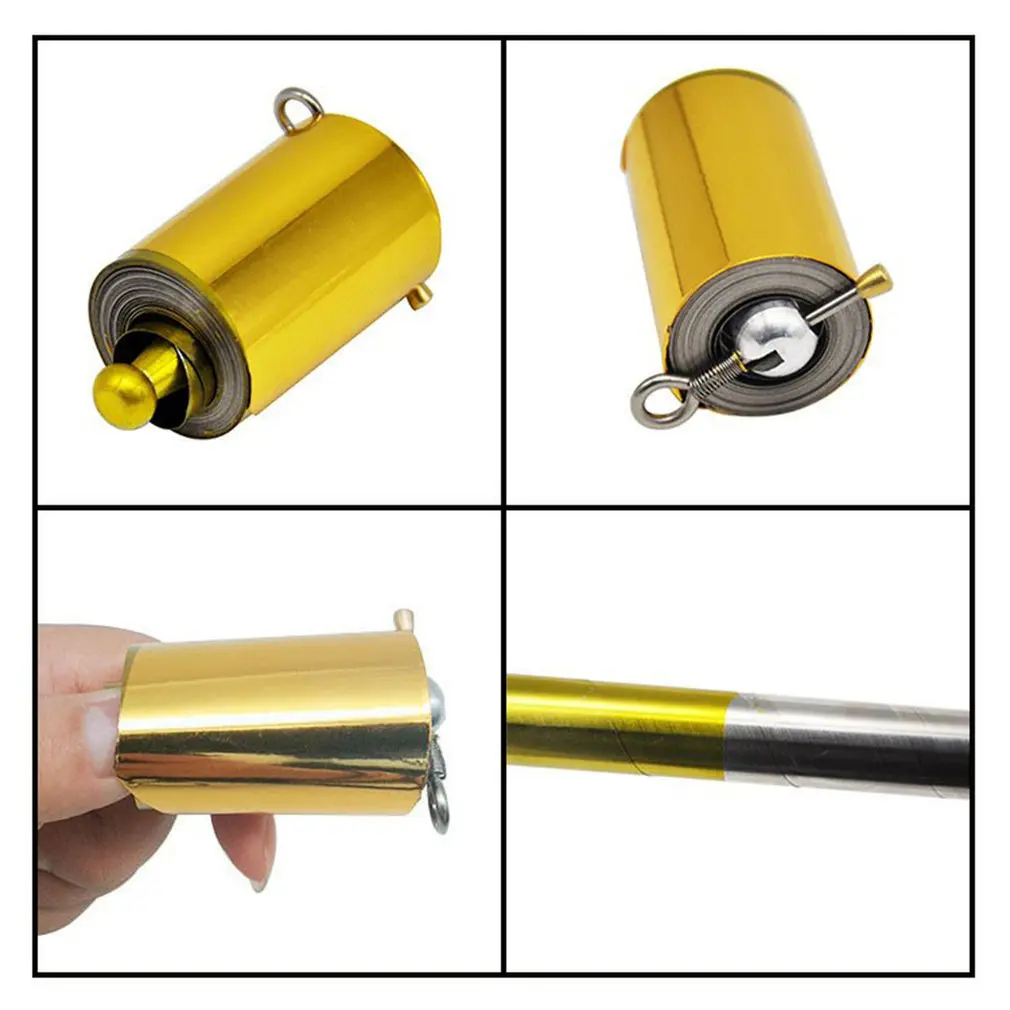 

Portable Rod Monkey King Steel Bomb Rod Telescopic Rod Steel Bomb Magic Trick Magic Wand Toy Professional Trick Prop Stage