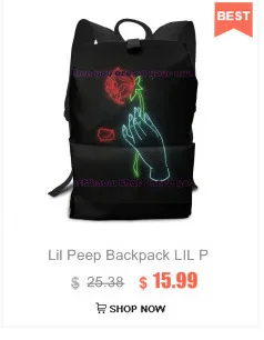 Lil Peep рюкзак LIL PEEP Ghostboy рюкзаки трендовая Сумка для подростков с принтом для покупок мужские-женские многофункциональные сумки высокого качества