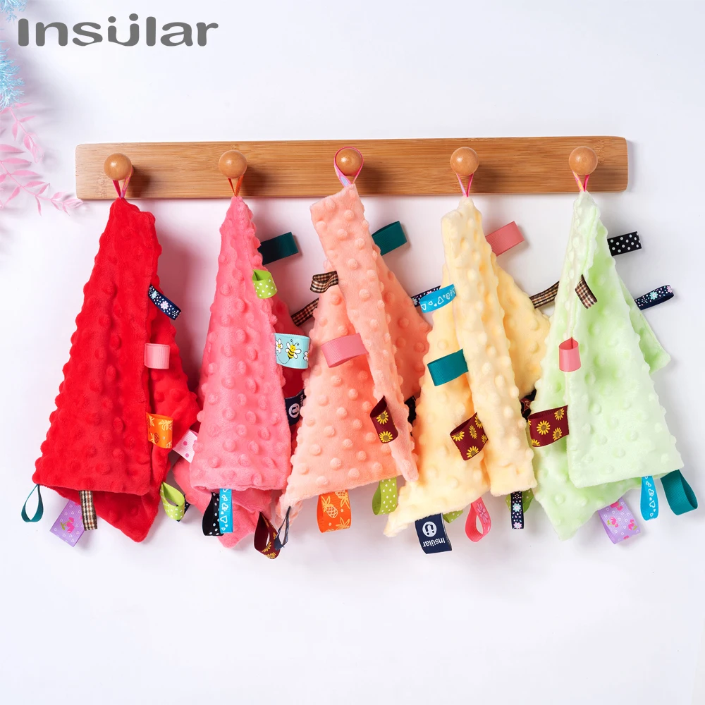 Младенческое детское полотенце спокойные салфетки одеяло милые мягкие