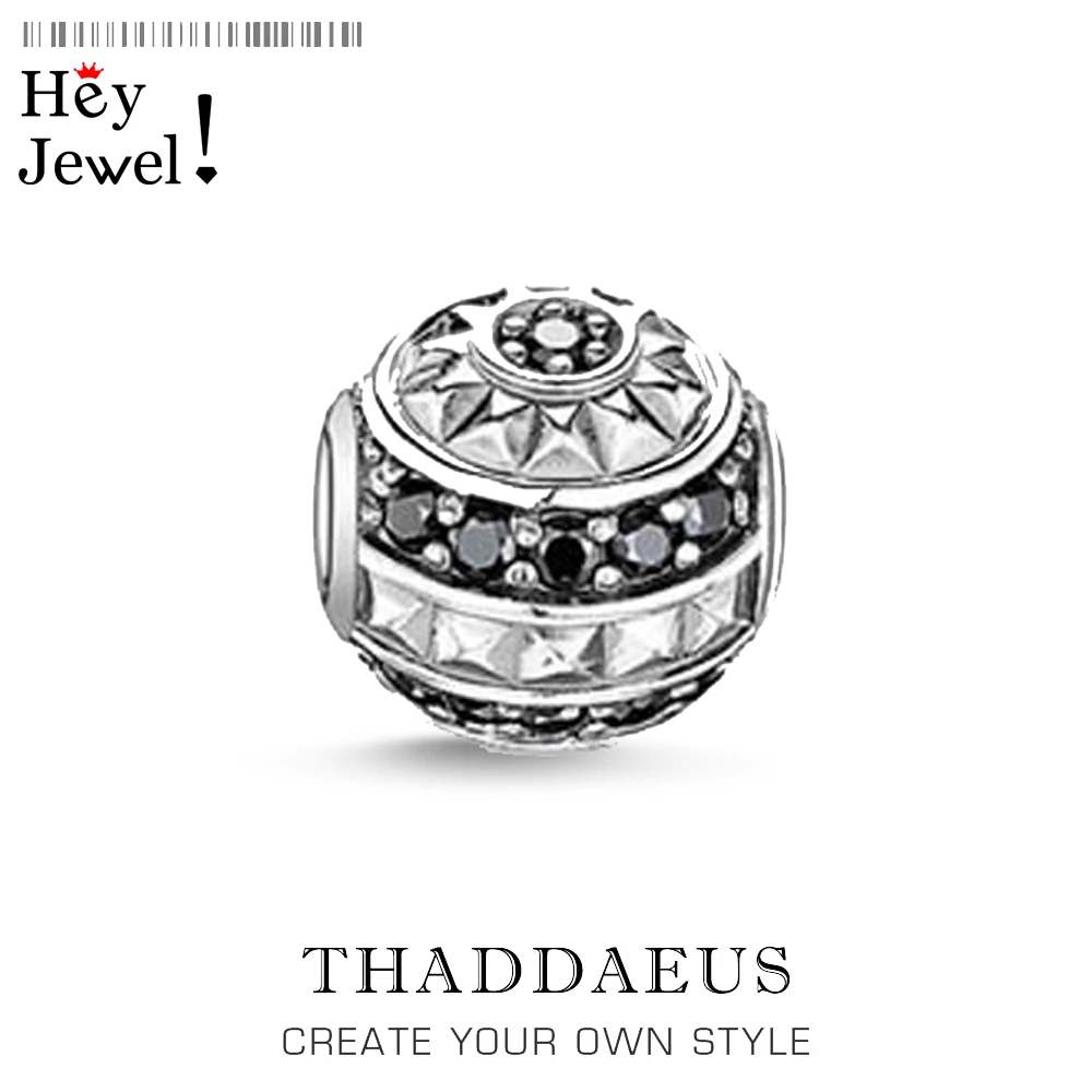 Серебряные бусины НЛО 2019 новые серебряные циркониевые подходят для браслета