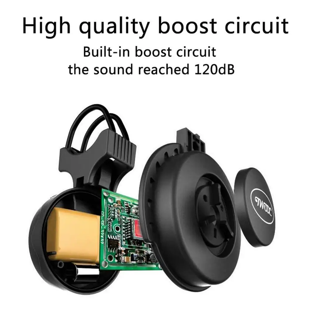 Велосипедов велосипедный Электрический рожок 120 дБ заряжать USB