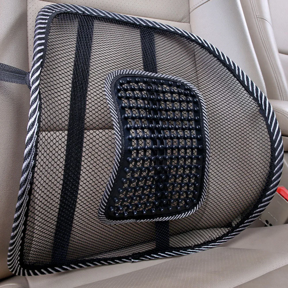 Сиденье автомобиля офисное кресло массаж поясницы спины из сетчатого материала