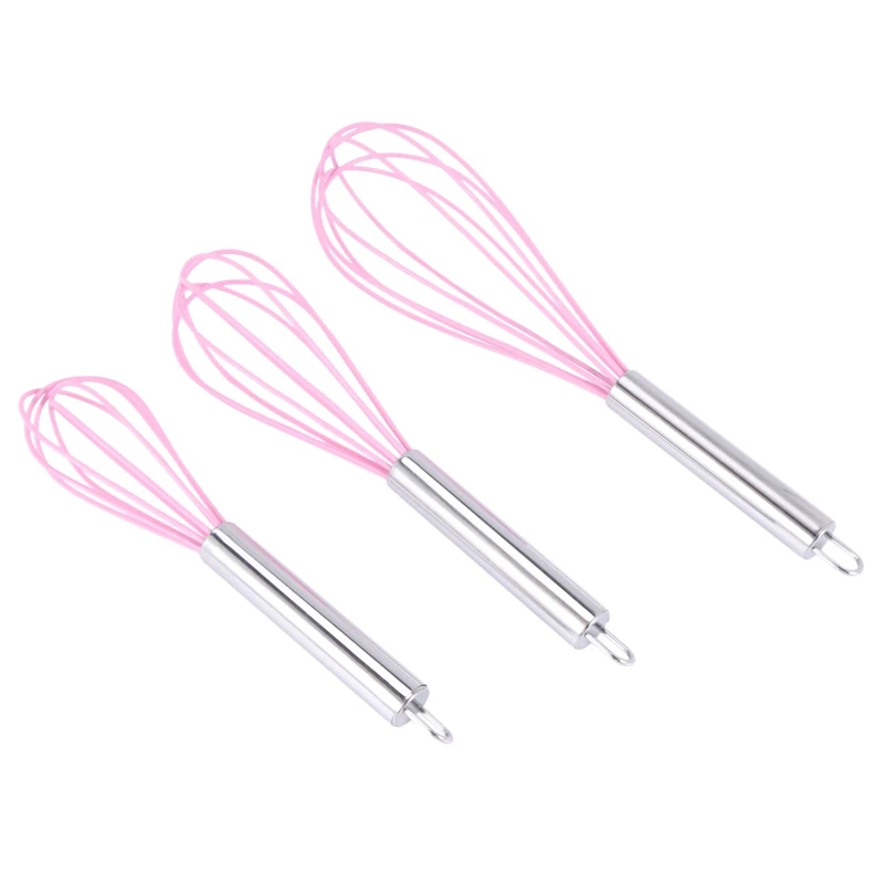 

3 шт., силиконовые венчики для растушевки, 8 + 10 + 12 дюймов