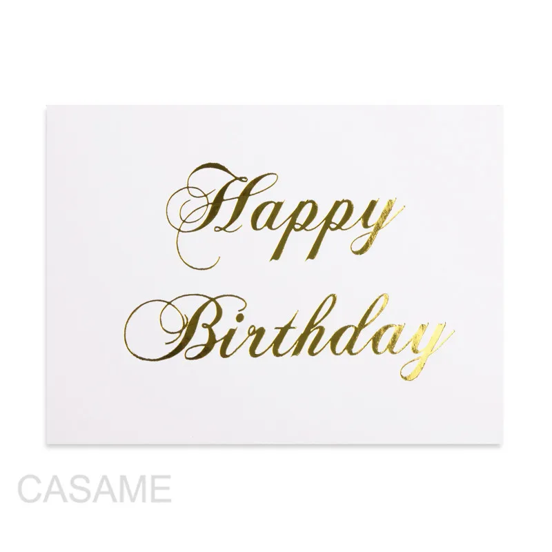 40 шт. тисненые золотистые поздравительные открытки | Дом и сад