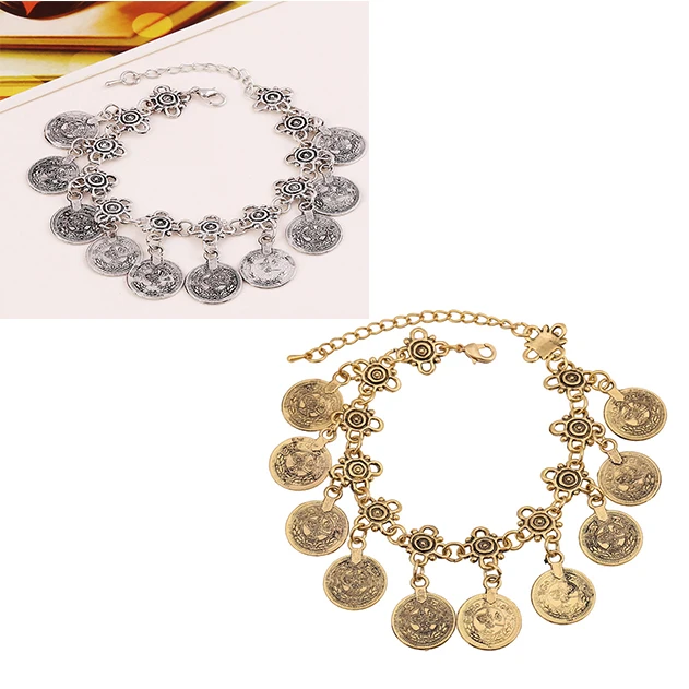 Женский винтажный браслет цепочка LZHLQ на запястье с геометрическим узором