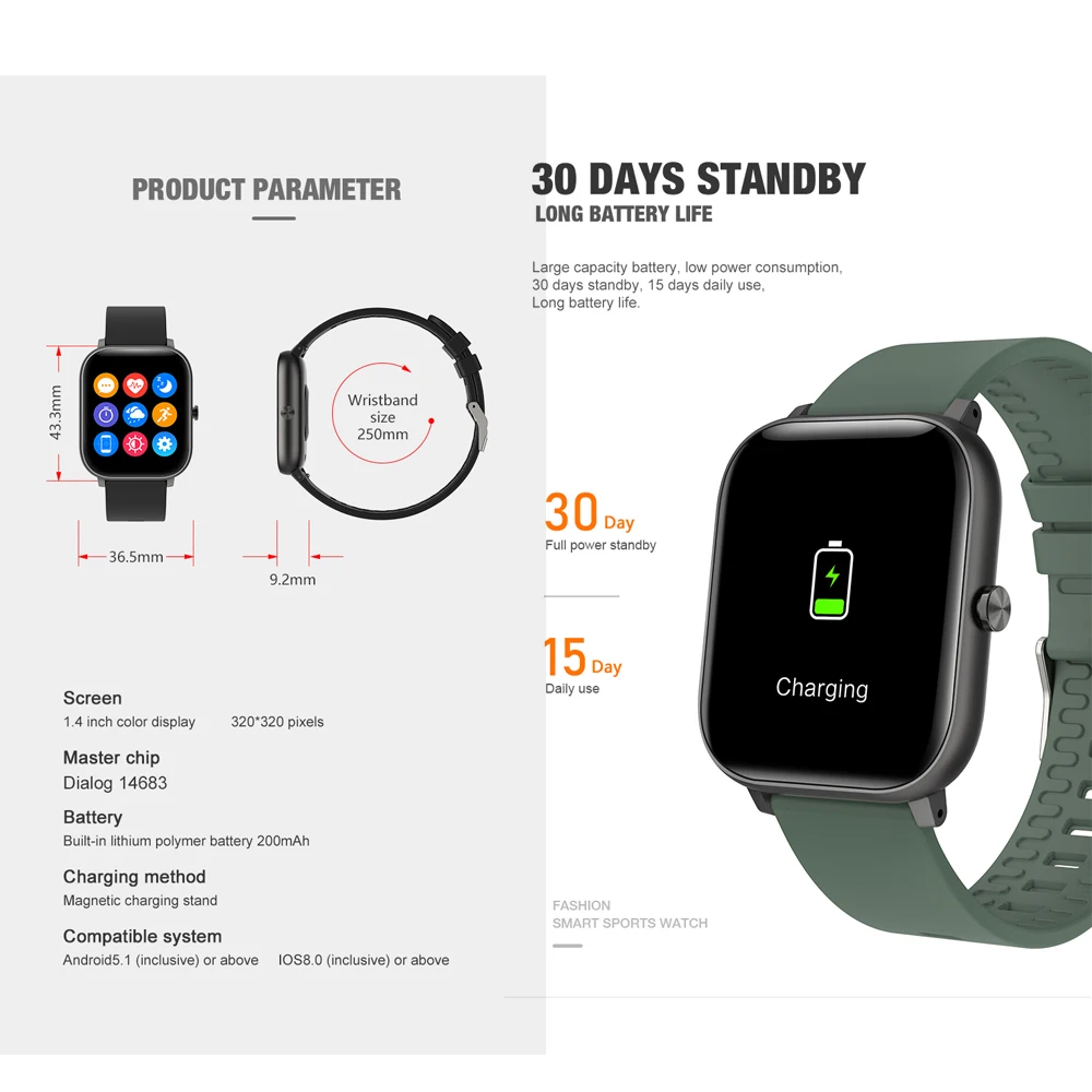 

NEW Smart watches Man Women Bluetooth Connected Wristband Waterproof Fitness Tracker Call Reminder Bracelet Sports Smartwatch