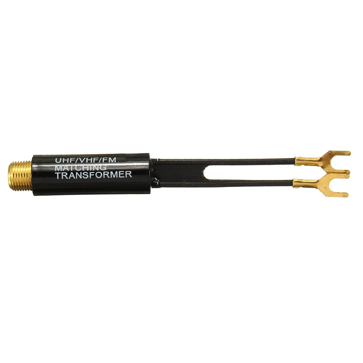 Адаптер UHF VHF FM 75-300 Ом ТВ-антенны подходящий трансформатор коаксиальный кабель