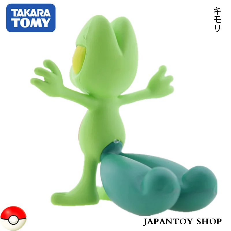 Takara Tomy Tomica monglue Pokemon EX Asia-06 Treecko Kimori популярная миниатюрная Digimon детские игрушки