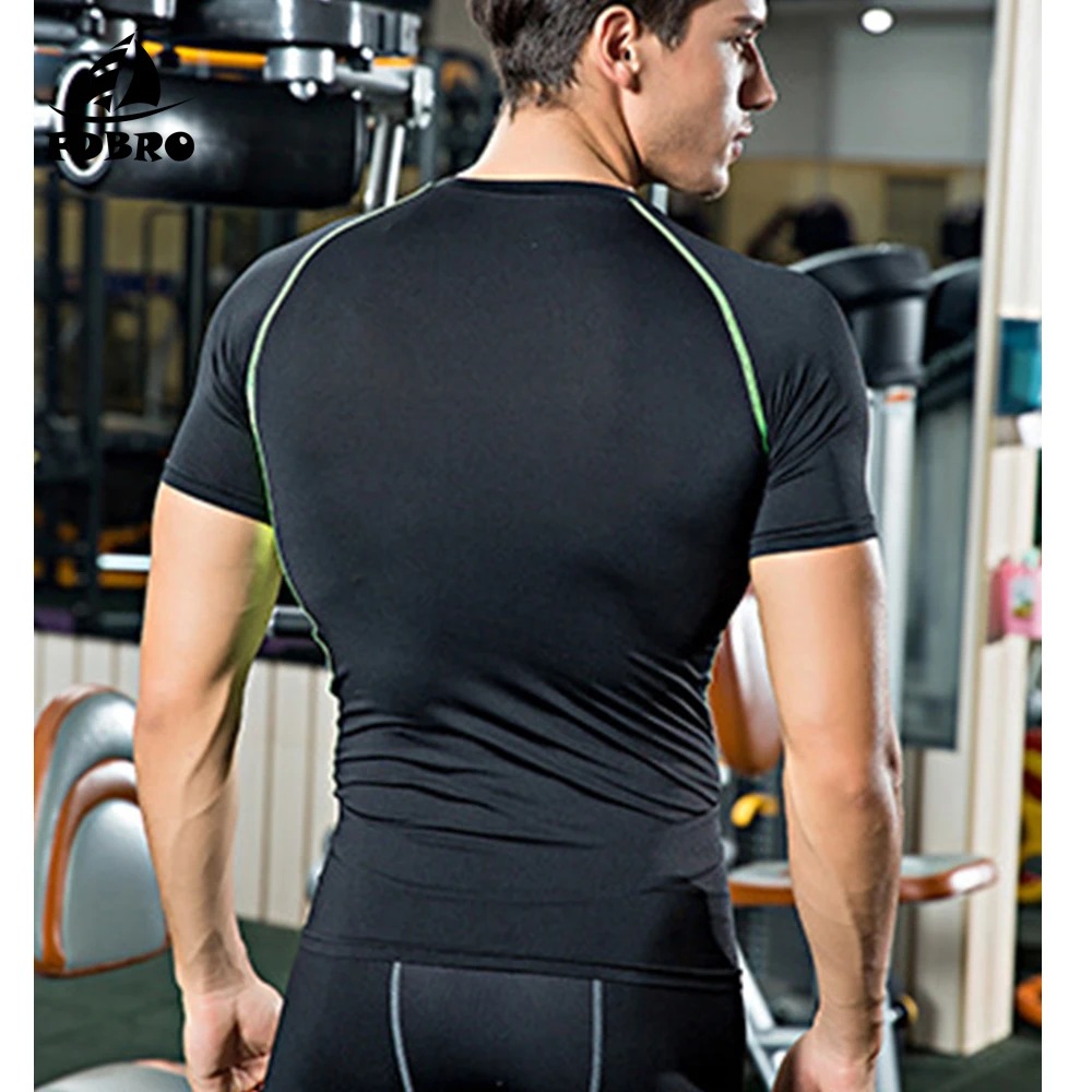 Рубашка FDBRO для тренажерного зала одежда тренировок мужской компрессионный