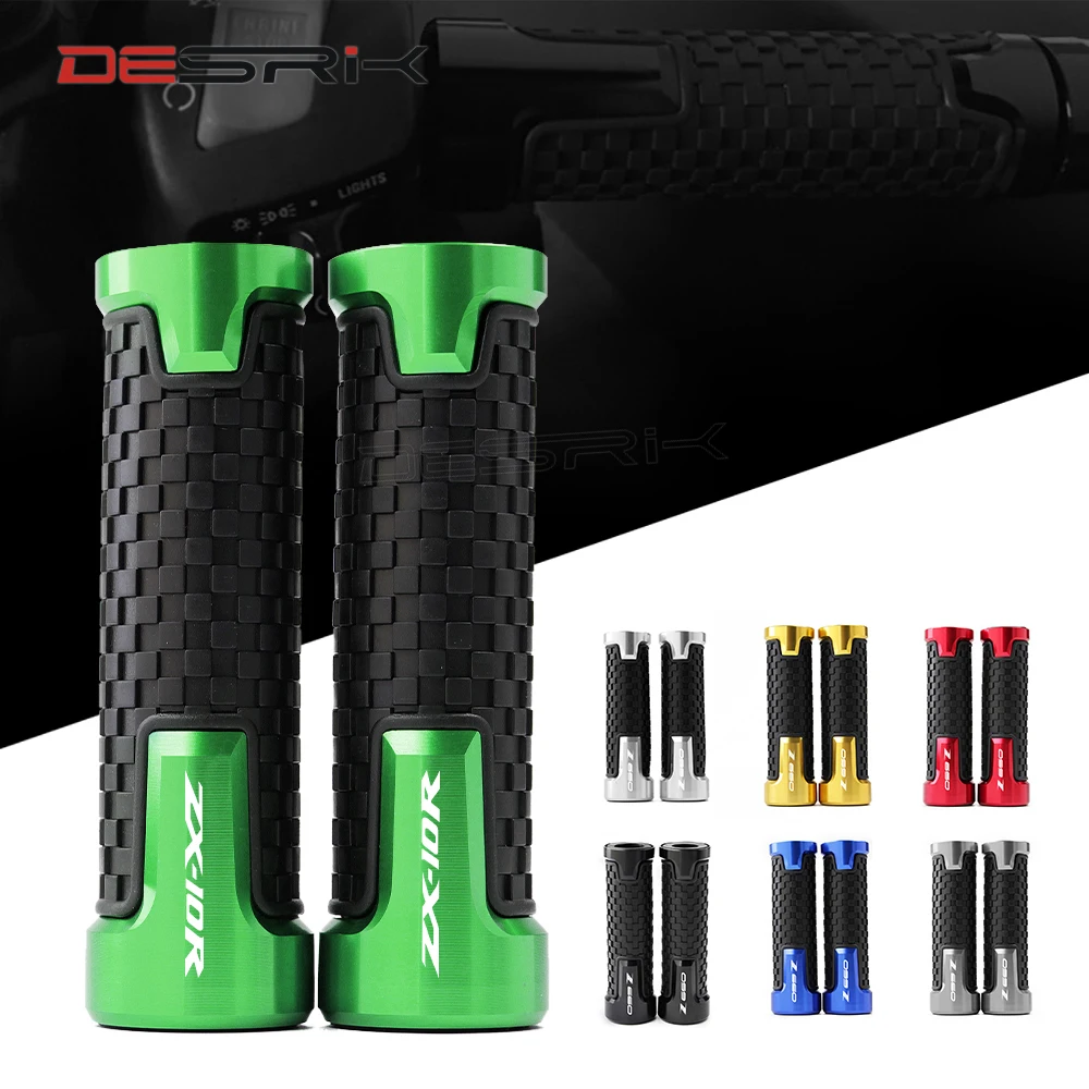 Мотоциклетные аксессуары 7/8 дюйма 22 мм ручки для мотоциклов KAWASAKI ZX10R ZX 10R 10 R