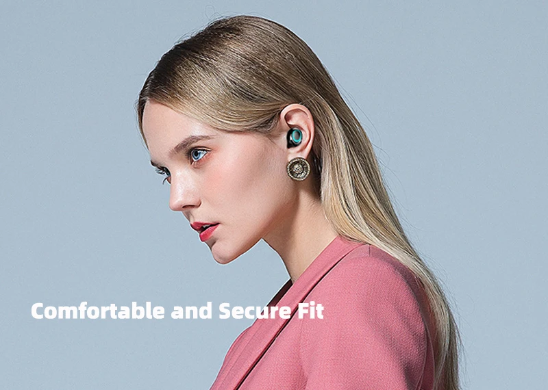 Ralyin 50 часов воспроизведения поддержка AAC TWS наушники V5.0 Bluetooth наушники беспроводные наушники для xiaomi с micphone power displa