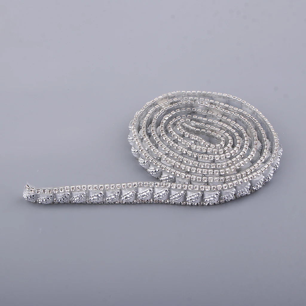 1 ярд 10 мм хрустальные стразы аппликация железная отделка свадебный пояс платье